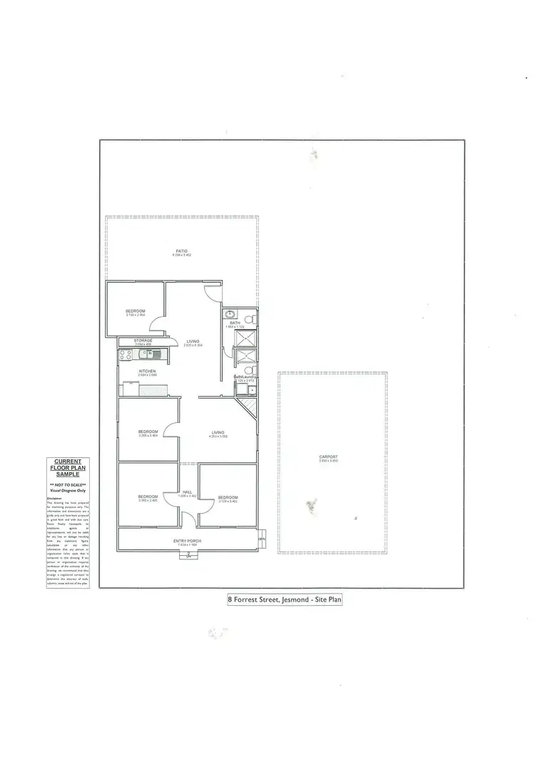 Floorplan of Homely house listing, 8 Forrest Street, Jesmond NSW 2299