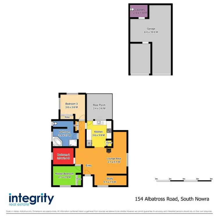 Floorplan of Homely house listing, 154 Albatross Road, Nowra Hill NSW 2540