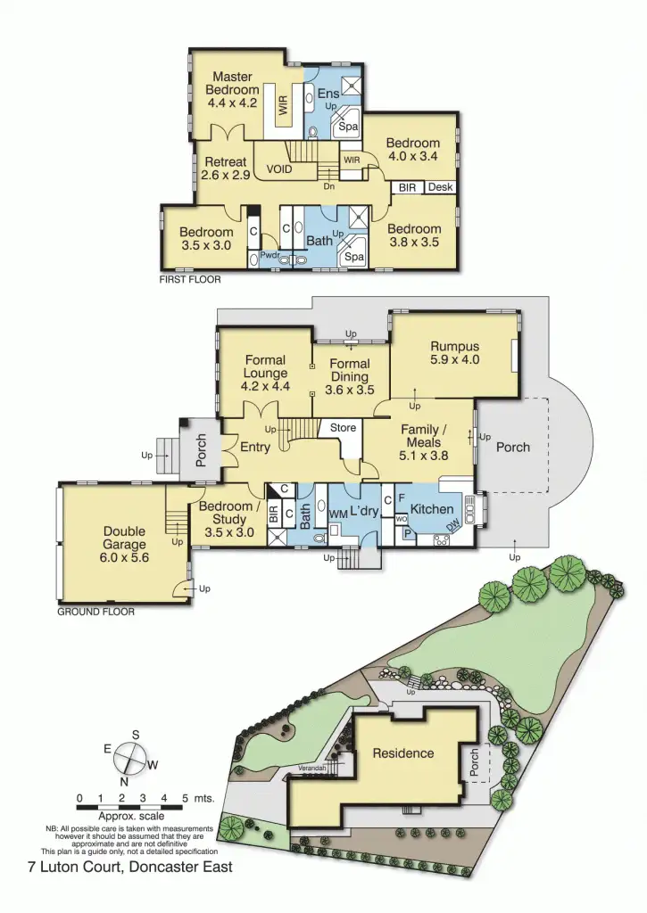 Floorplan of Homely house listing, 7 Luton Court, Doncaster East VIC 3109