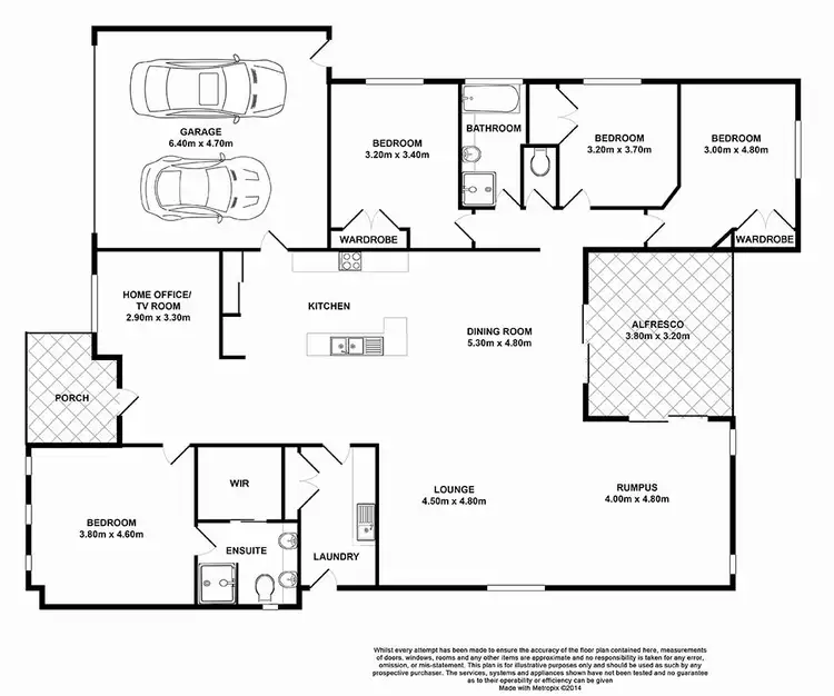 Floorplan of Homely house listing, 88 Parkwood Drive, Heathwood QLD 4110