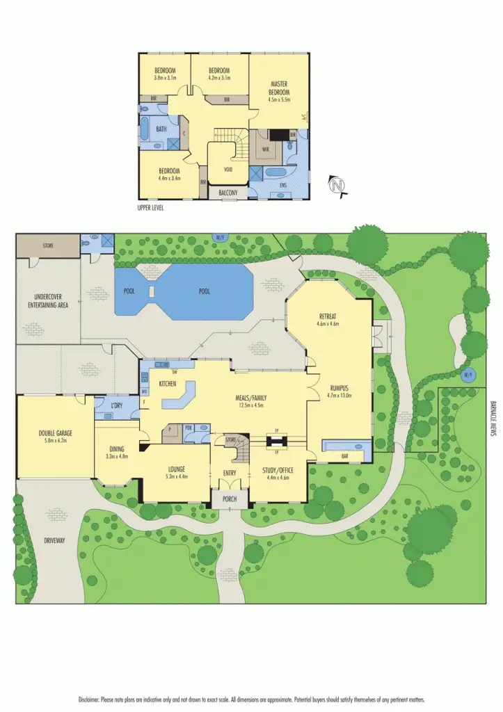 Floorplan of Homely house listing, 1 Barnacle Mews, Templestowe VIC 3106