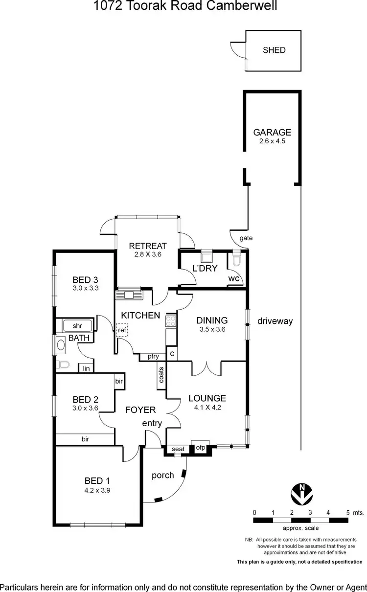 Floorplan of Homely house listing, 1072 Toorak Road, Camberwell VIC 3124