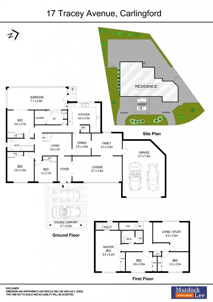 Floorplan of Homely house listing, 17 Tracey Avenue, Carlingford NSW 2118