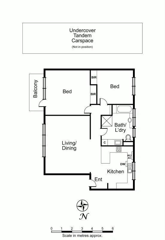 Floorplan of Homely apartment listing, 9/9 Barnato Grove, Armadale VIC 3143