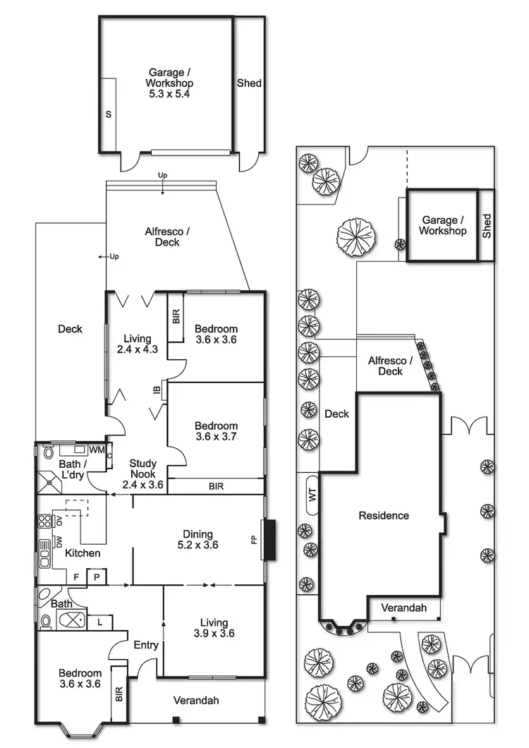 Floorplan of Homely house listing, 37 Lewis Street, Ormond VIC 3204
