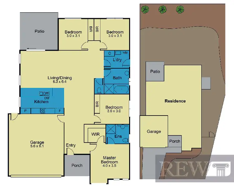 Floorplan of Homely house listing, 21 Holland Crescent, Truganina VIC 3029