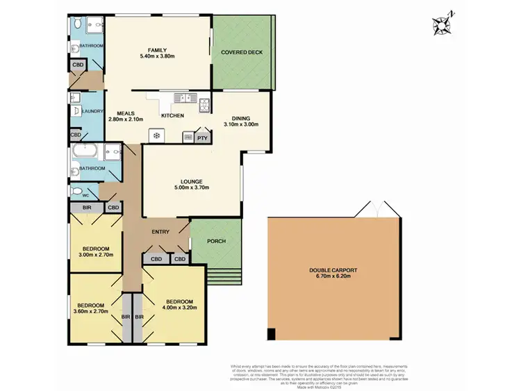 Floorplan of Homely house listing, 149 Haverbrack Drive, Mulgrave VIC 3170