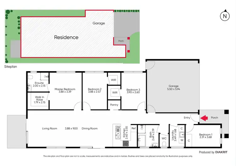Floorplan of Homely house listing, 13 Markham Street, Wollert VIC 3750