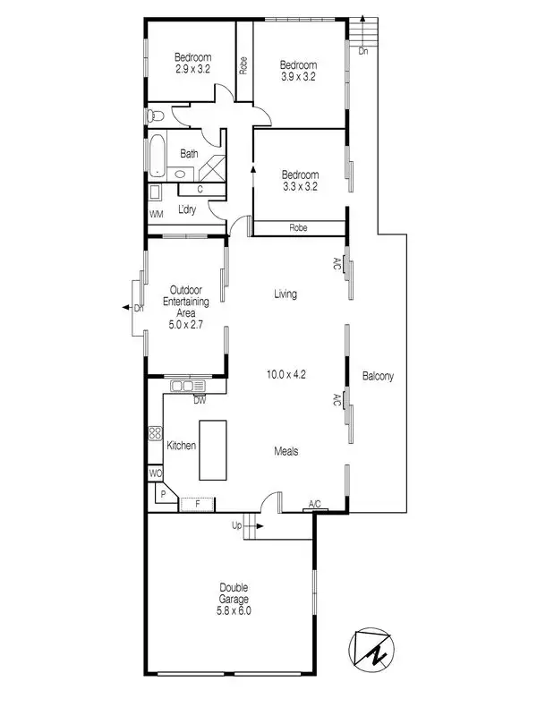 Floorplan of Homely house listing, 5280 Colac-Ballarat Road, Cambrian Hill VIC 3352