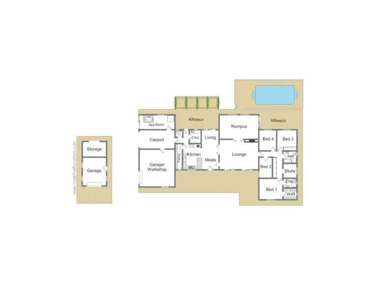 Floorplan of Homely rural property listing, Address available on request