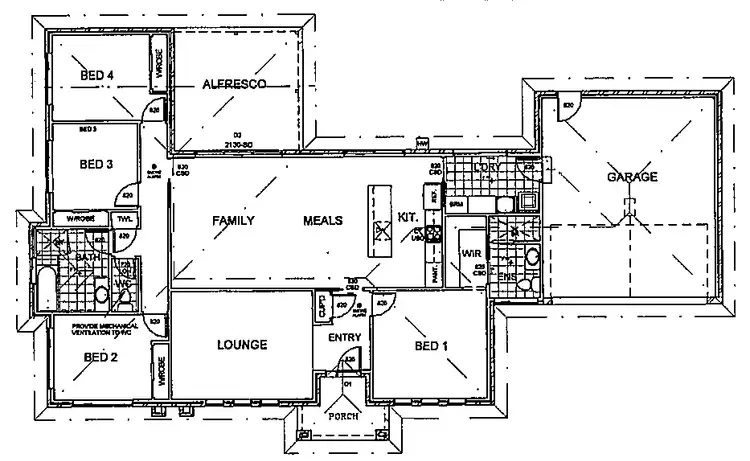 Floorplan of Homely house listing, 8 Gibson Street, Estella NSW 2650