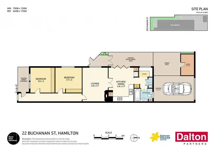 Floorplan of Homely house listing, 22 Buchanan Street, Hamilton NSW 2303