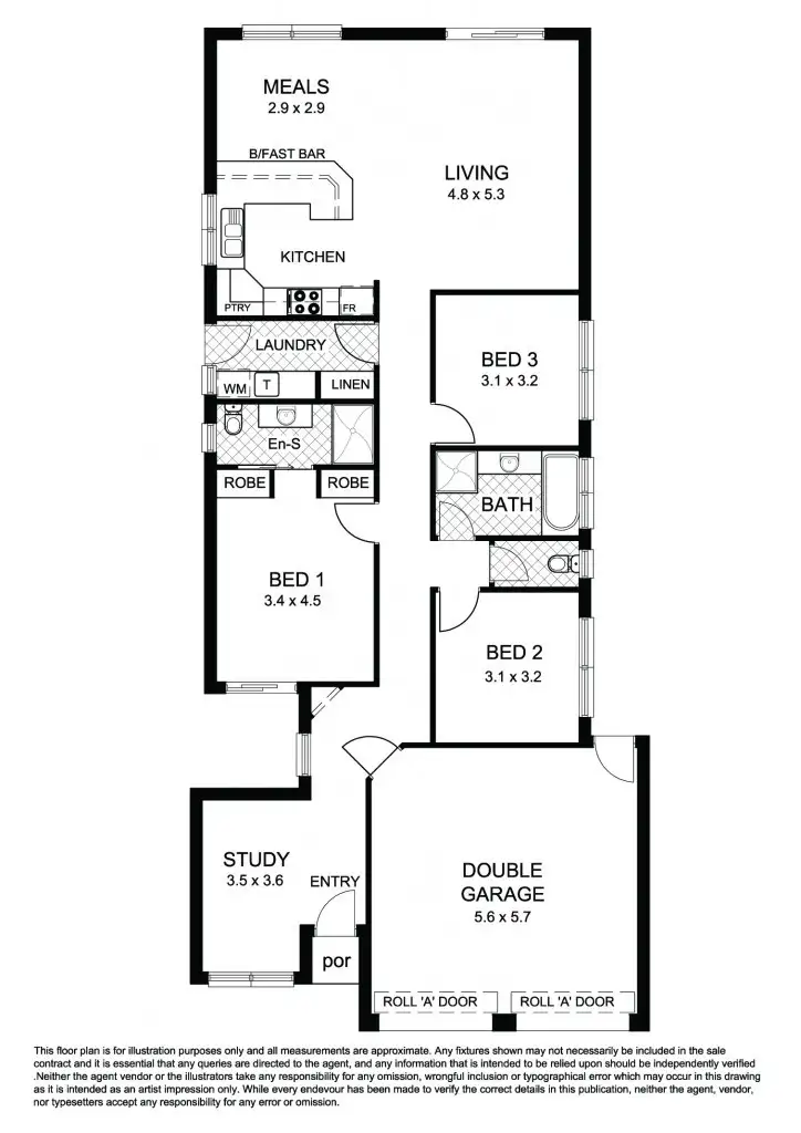 Floorplan of Homely house listing, 18B Shirley Avenue, Tranmere SA 5073