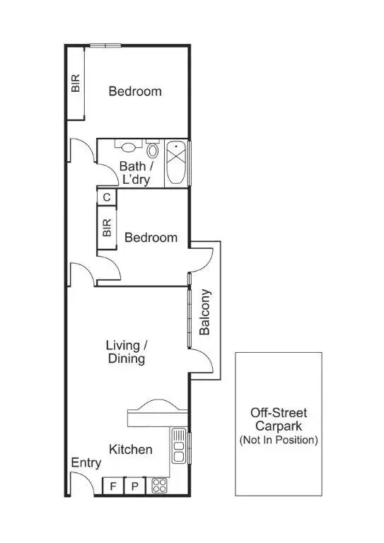 Floorplan of Homely apartment listing, 82 Cromwell Road, South Yarra VIC 3141