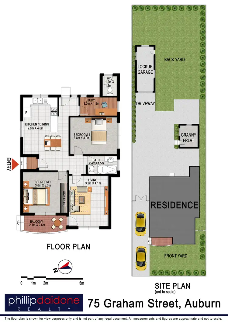 Floorplan of Homely house listing, 75 Graham Street, Auburn NSW 2144