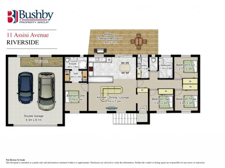 Floorplan of Homely house listing, 11 Assisi Avenue, Riverside TAS 7250
