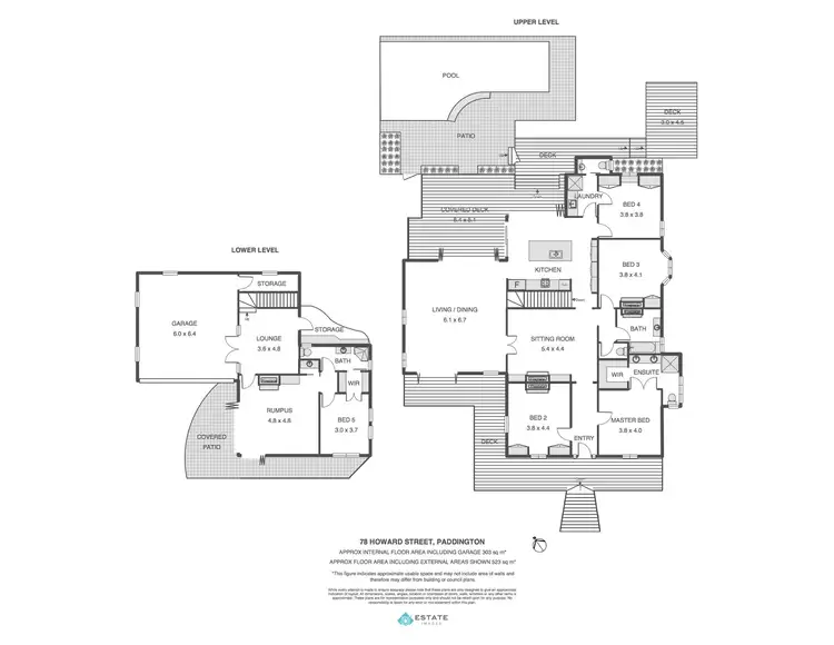 Floorplan of Homely house listing, 78 Howard Street, Paddington QLD 4064