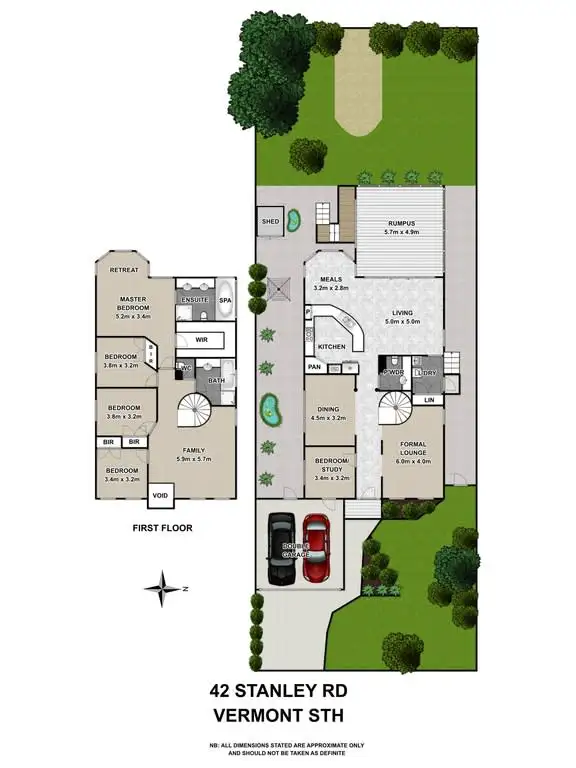 Floorplan of Homely house listing, 42 Stanley Road, Vermont South VIC 3133