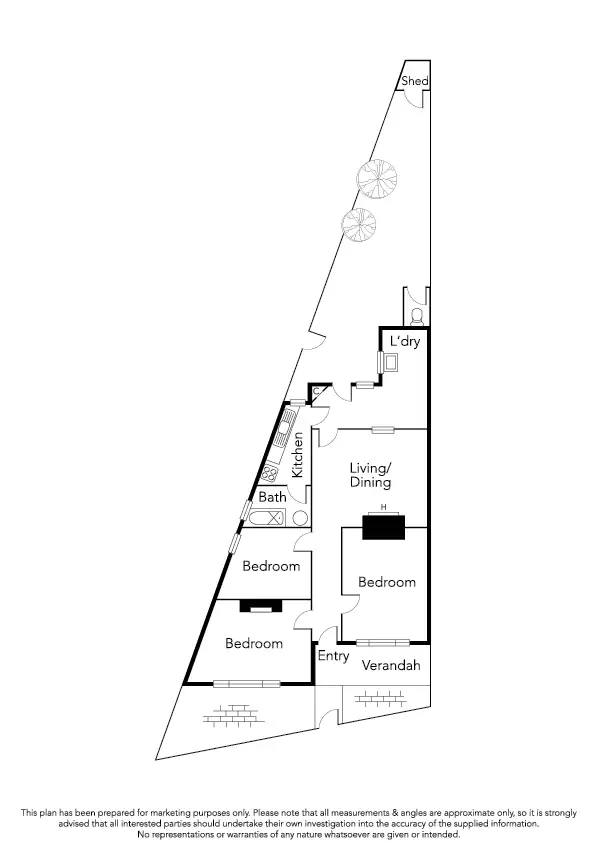 Floorplan of Homely house listing, 31 Richardson Street, Albert Park VIC 3206