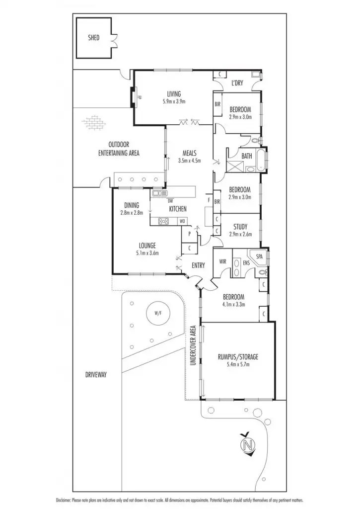 Floorplan of Homely house listing, 123 Main Road East, St Albans VIC 3021