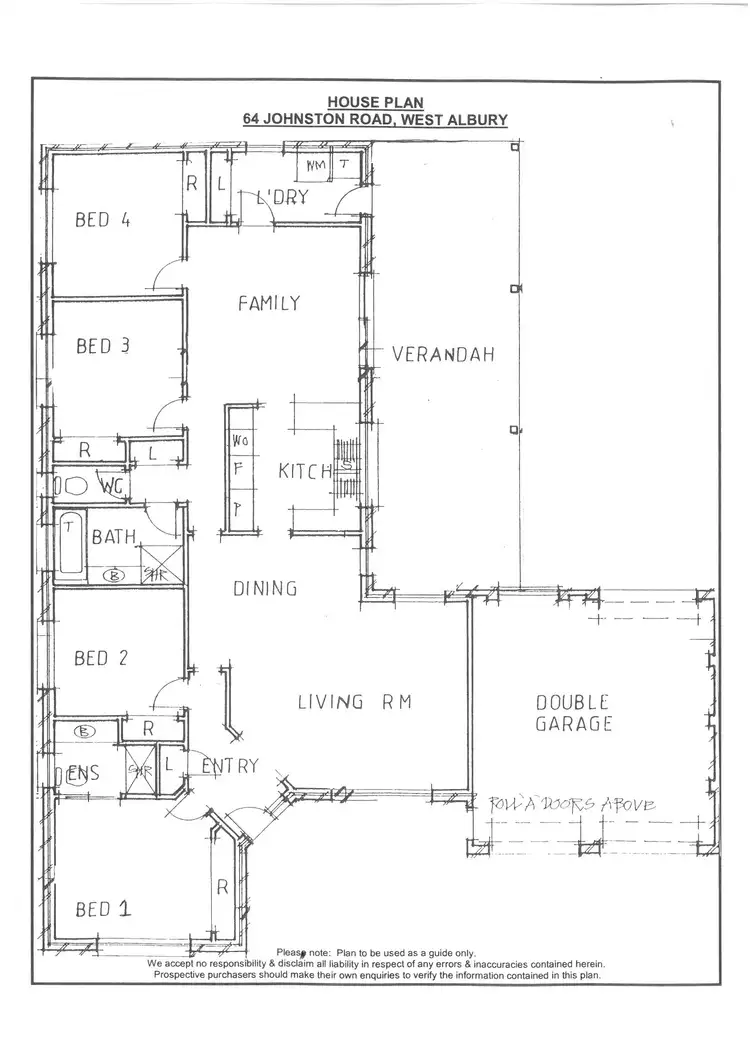 Floorplan of Homely house listing, 64 Johnston Road, West Albury NSW 2640