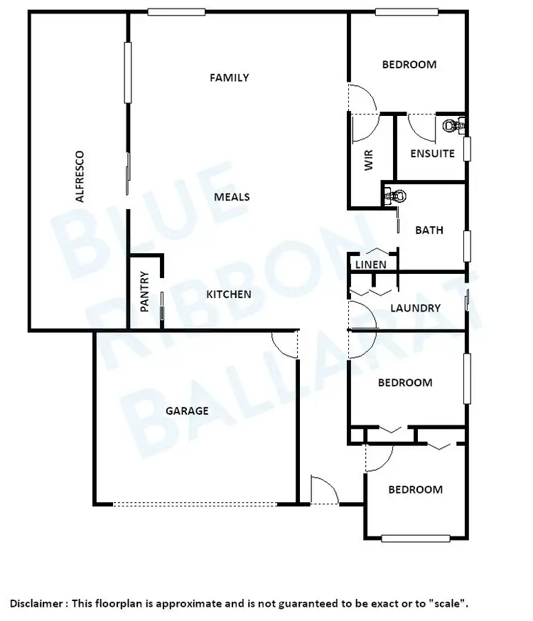 Floorplan of Homely house listing, 19 Sutcliffe Street, Lucas VIC 3350