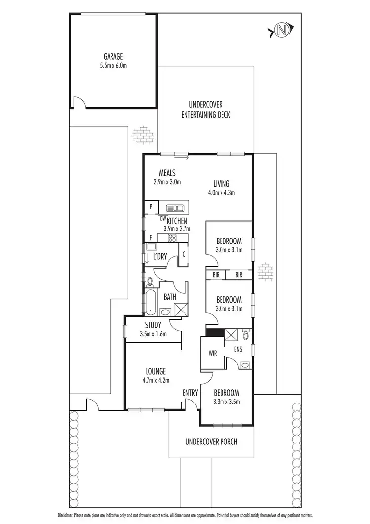 Floorplan of Homely house listing, 12 Lancefield Circuit, Eynesbury VIC 3338