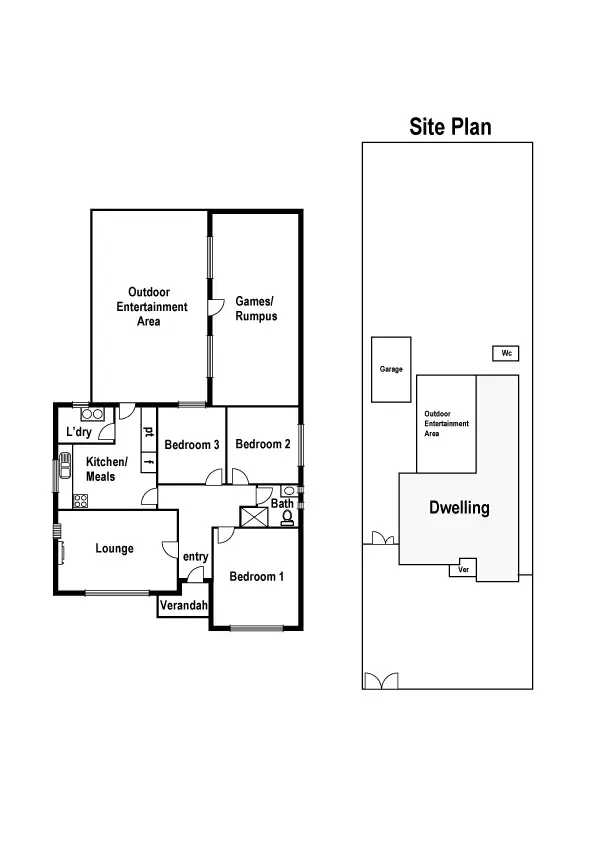 Floorplan of Homely house listing, 191 Purinuan Road, Reservoir VIC 3073