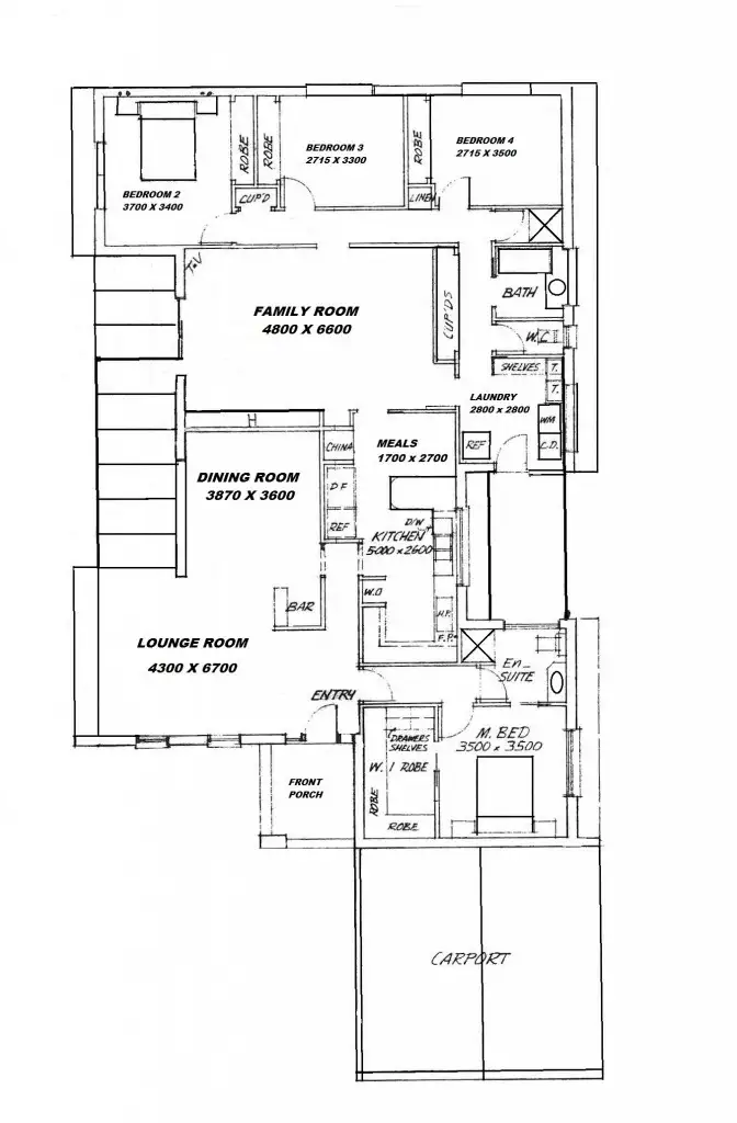 Floorplan of Homely house listing, 5 Horne Street, Echuca VIC 3564