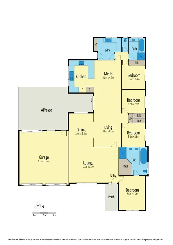 Floorplan of Homely house listing, 159 Copernicus Way, Keilor Downs VIC 3038