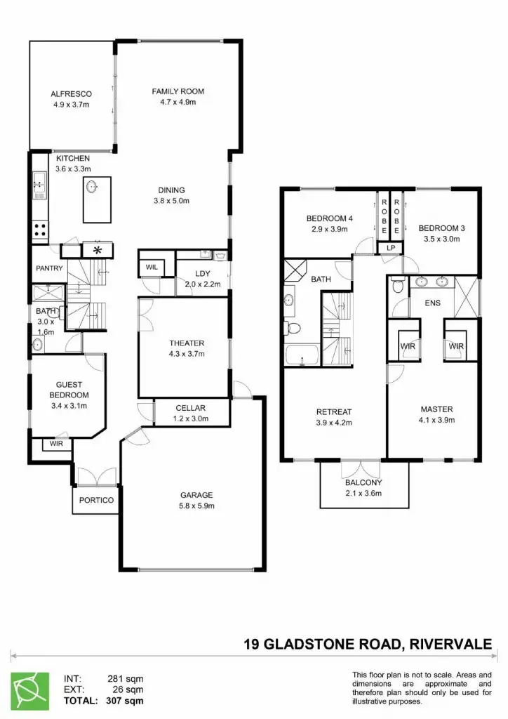Floorplan of Homely house listing, 19 Gladstone Road, Rivervale WA 6103