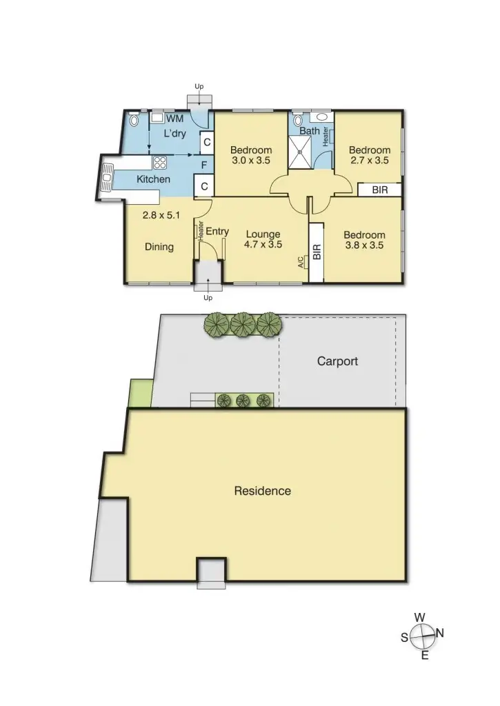 Floorplan of Homely unit listing, 10/5 Nicoll Street, Nunawading VIC 3131