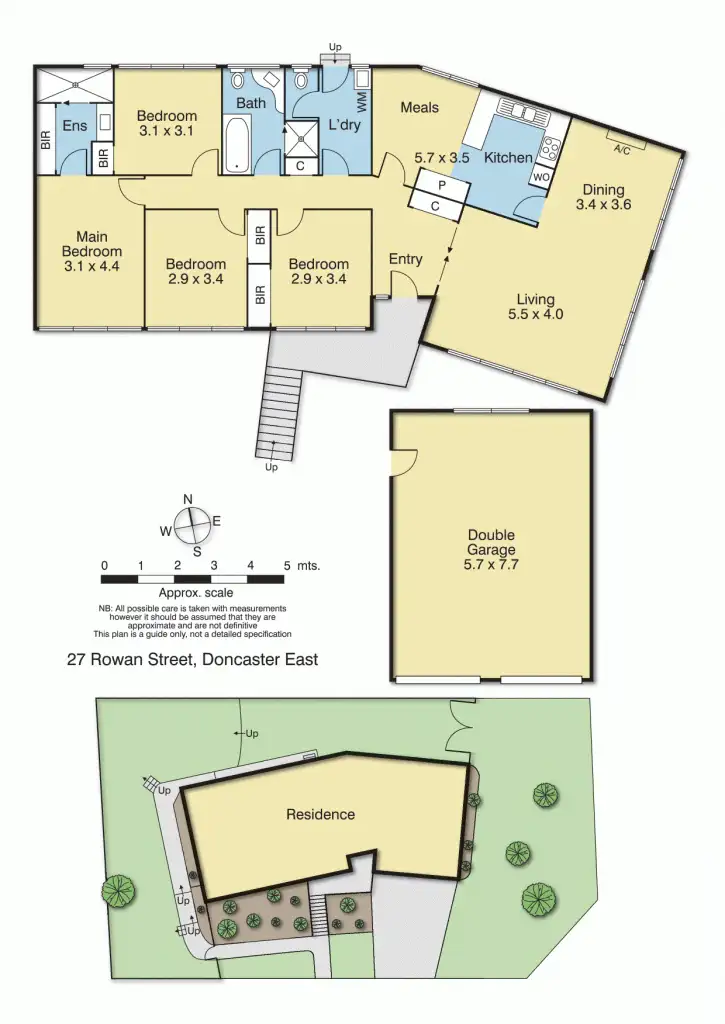 Floorplan of Homely house listing, 27 Rowan Street, Doncaster East VIC 3109
