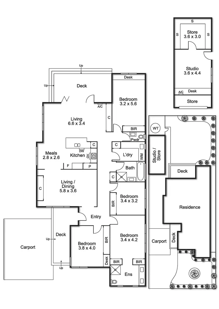 Floorplan of Homely house listing, 2 Konrad Street, Bentleigh East VIC 3165