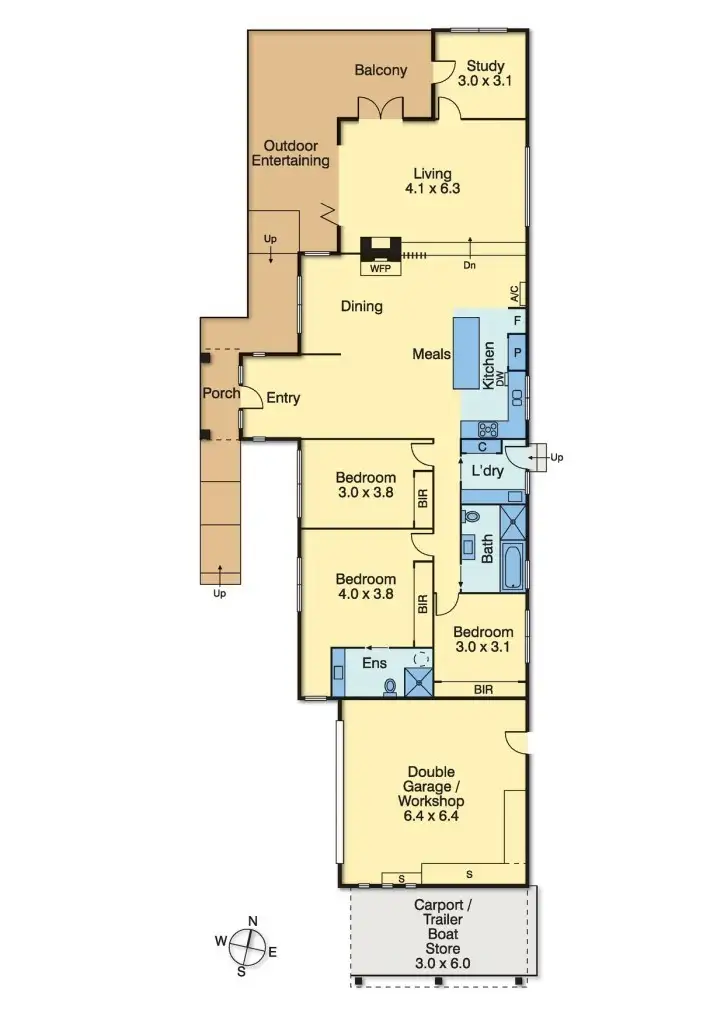 Floorplan of Homely house listing, 30 Mountain View Road, Mount Eliza VIC 3930