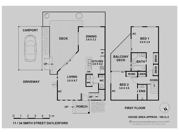 Floorplan of Homely house listing, 11/34 Smith Street, Daylesford VIC 3460
