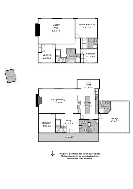 Floorplan of Homely house listing, 4 Klead Court, Ringwood North VIC 3134