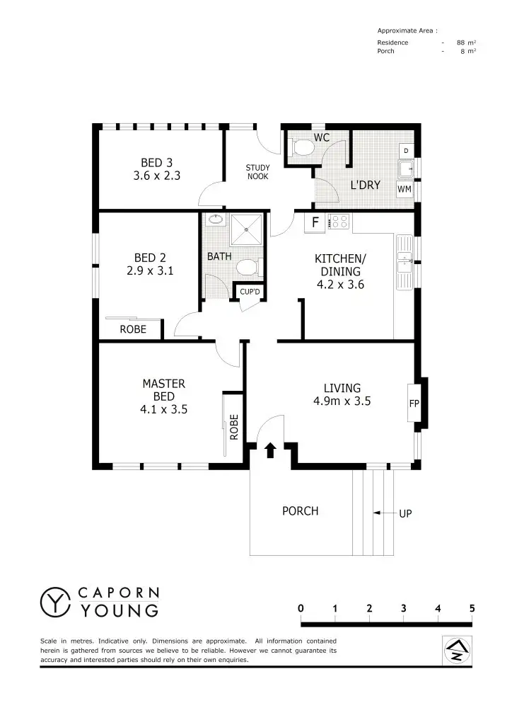 Floorplan of Homely house listing, 54 Bawdan Street, Willagee WA 6156