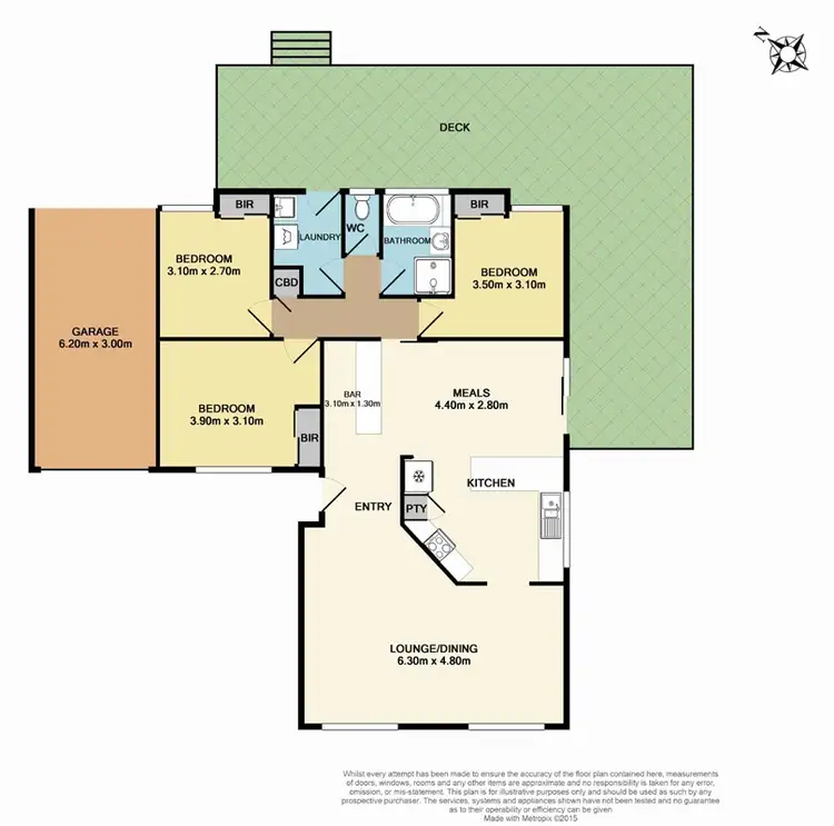 Floorplan of Homely house listing, 59 Jarryd Crescent, Berwick VIC 3806
