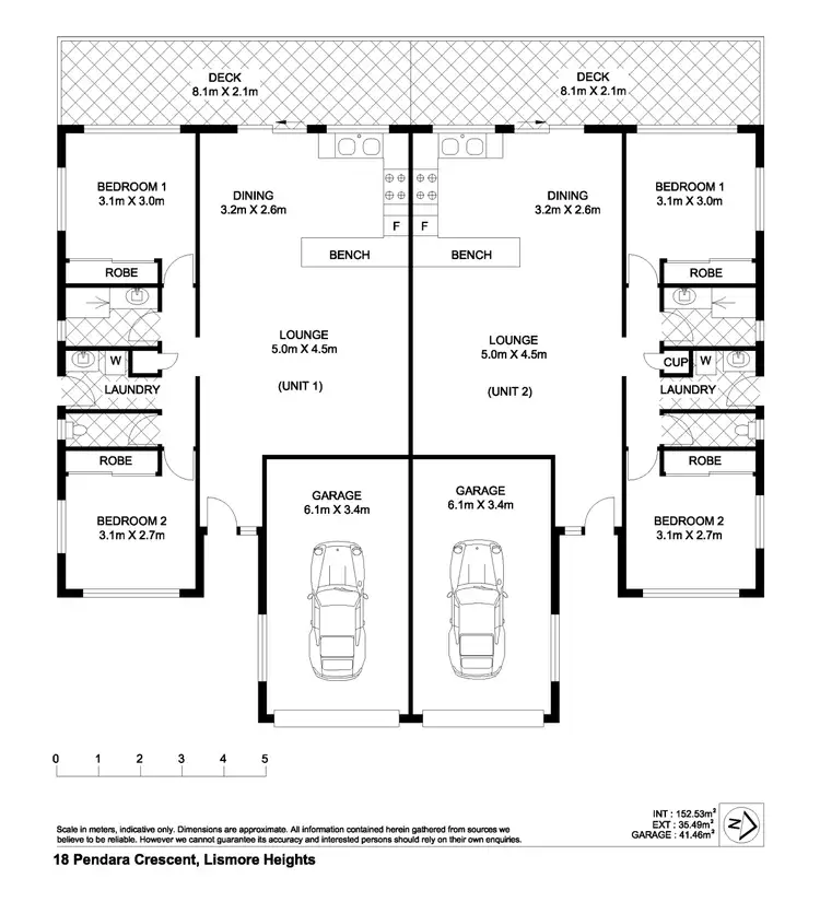 Floorplan of Homely house listing, 18 Pendara Crescent, Lismore Heights NSW 2480