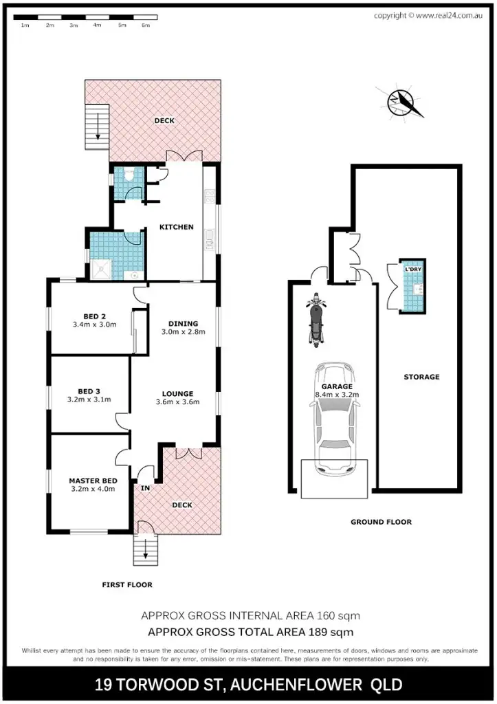Floorplan of Homely house listing, 19 Torwood St, Auchenflower QLD 4066
