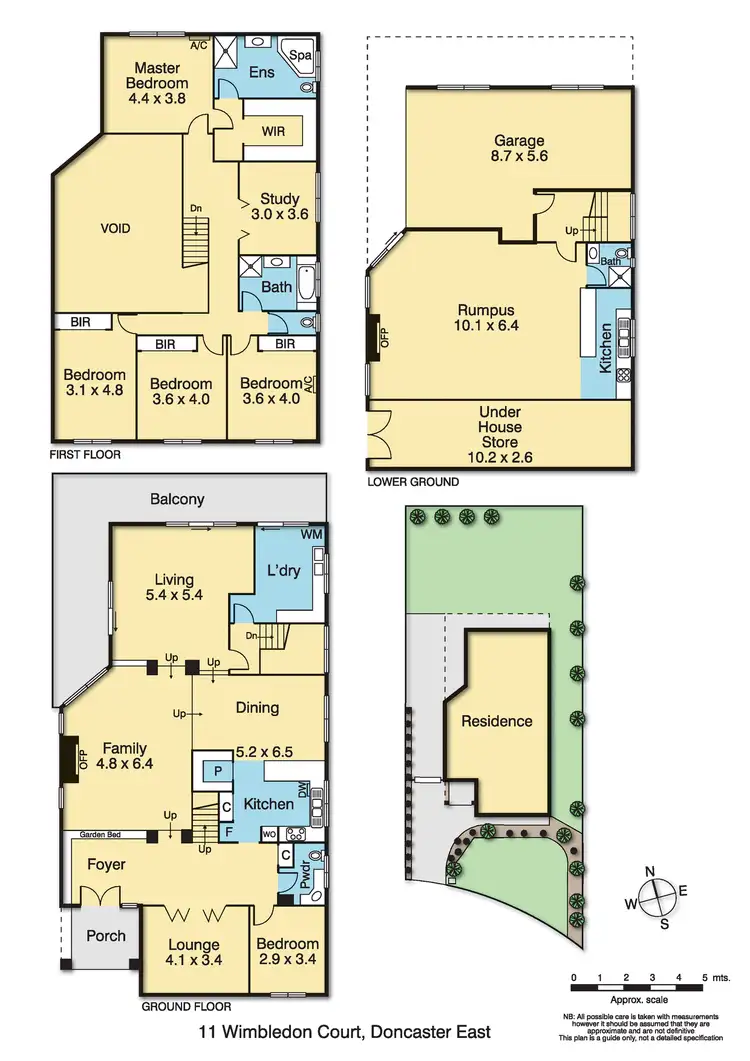 Floorplan of Homely house listing, 11 Wimbledon Court, Doncaster East VIC 3109
