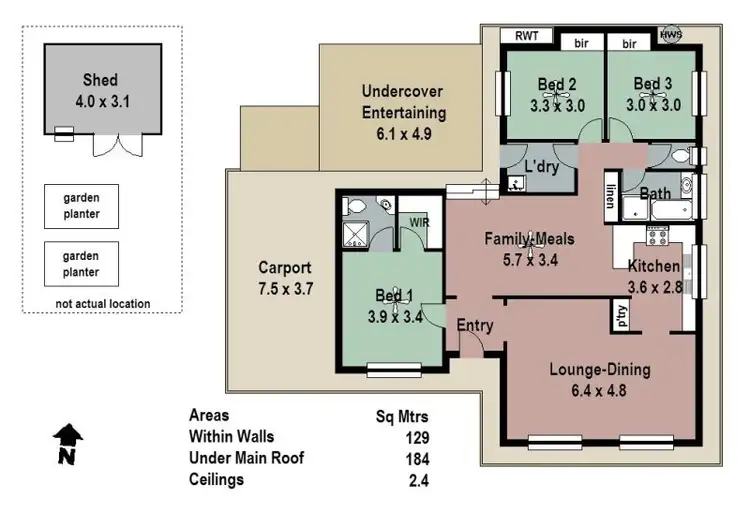 Floorplan of Homely house listing, 16 Symonds Drive, Mount Barker SA 5251