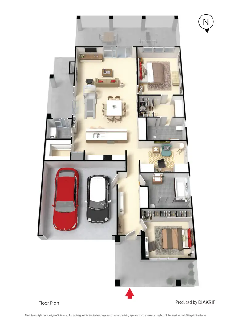 Floorplan of Homely house listing, 6 Carron Close, Eynesbury VIC 3338