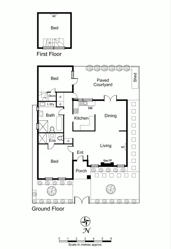 Floorplan of Homely house listing, 42 Closeburn Avenue, Prahran VIC 3181