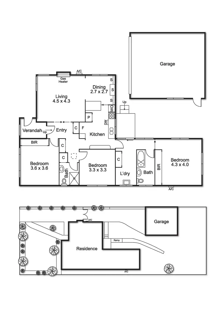 Floorplan of Homely house listing, 10 Connie Street, Bentleigh East VIC 3165