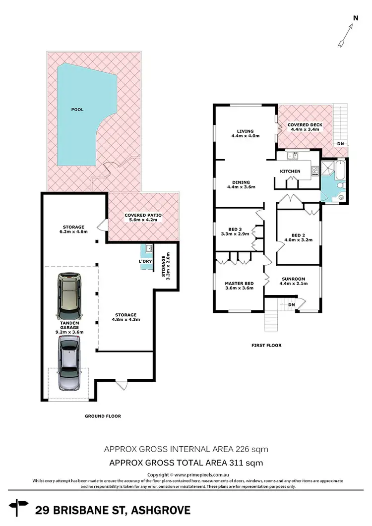 Floorplan of Homely house listing, 29 Brisbane Street, Ashgrove QLD 4060