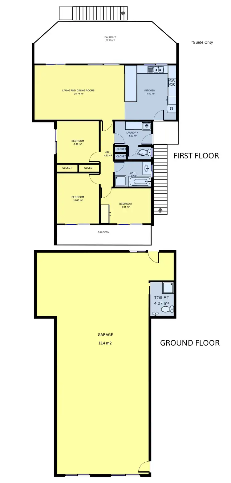 Floorplan of Homely house listing, 3 Whiting Avenue, Indented Head VIC 3223