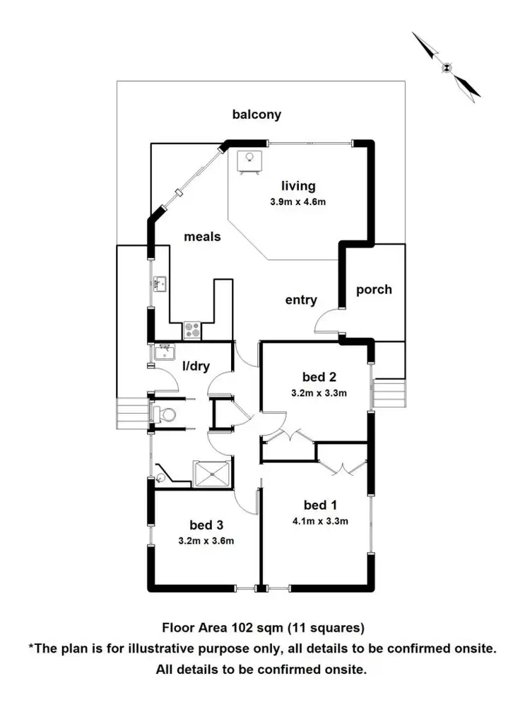 Floorplan of Homely house listing, 35 Newgrove Road, Healesville VIC 3777