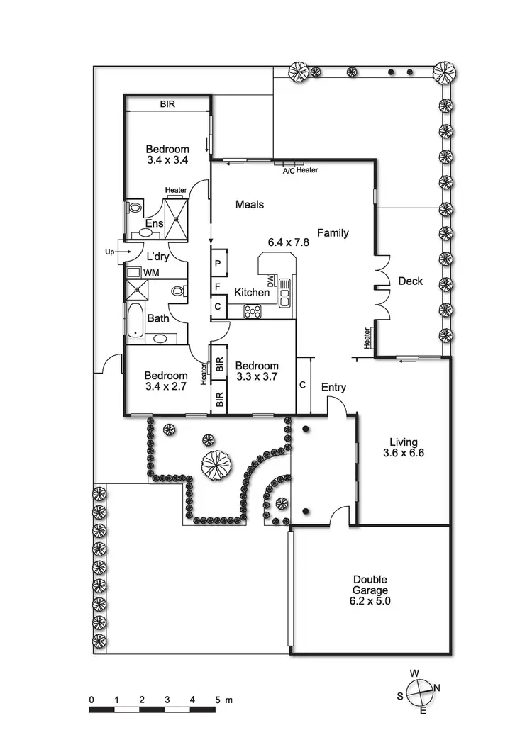 Floorplan of Homely townhouse listing, 1A Kooringa Road, Carnegie VIC 3163
